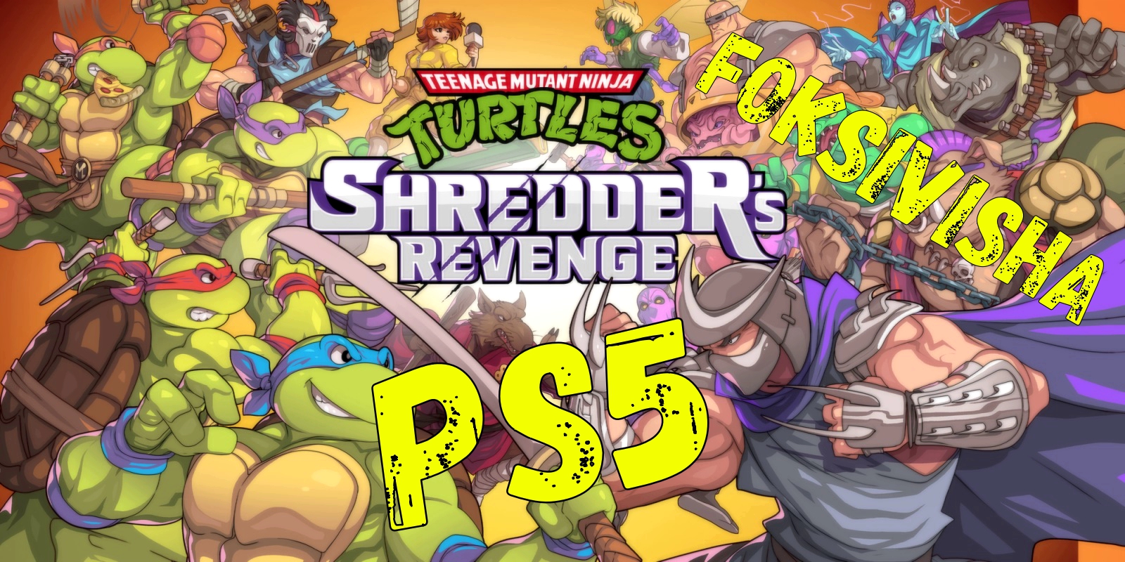 Легенда возвращается Черепашки Ниндзя! |Играю в Shredder's Revenge на PS5!|