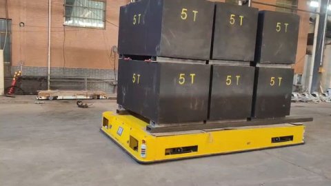 Автоматические AGV-тележки 30 тн грузоподъёмность - подготовка для экспорта в Россию