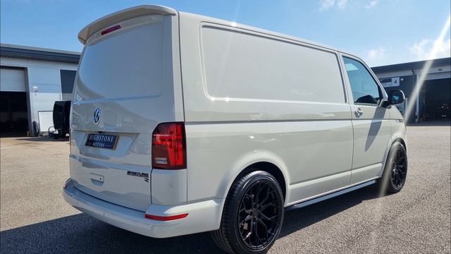 vw transporter t6.1 highstone editon modified Lowered alloys splitter sidebars spoiler leather
