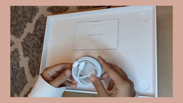 UNBOXING Apple MacBook air 512gb gold