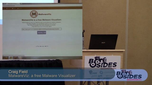 BSides DC 2014 - MalwareViz: a free Malware Visualizer