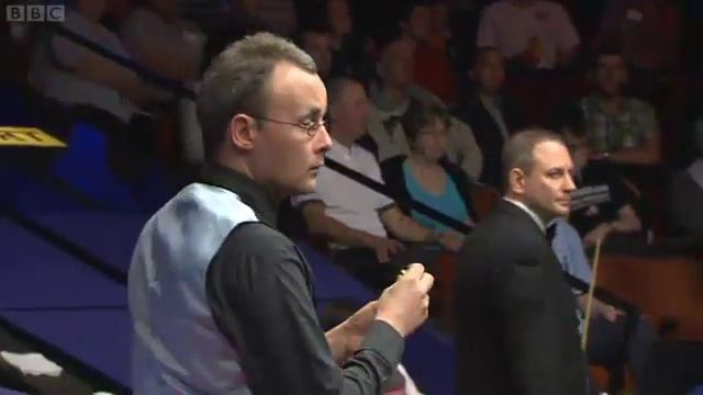 World Championship Snooker 2012 MARTIN GOULD  vs  GILBERT Frame 14 P 1