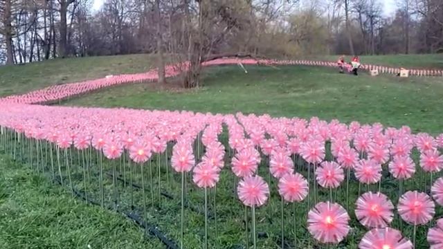 светильники в парке