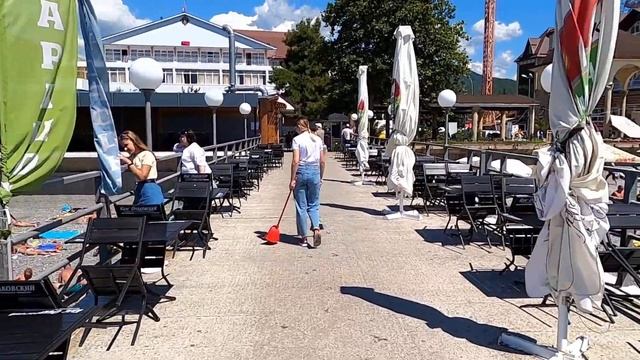 ЛАЗАРЕВСКОЕ 2020?14.08.2020г Дмитрий -Кормилец, теплое море,и прыжки с причала! Обстановка по кайфу