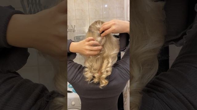 Уложи волосы и живи спокойно.