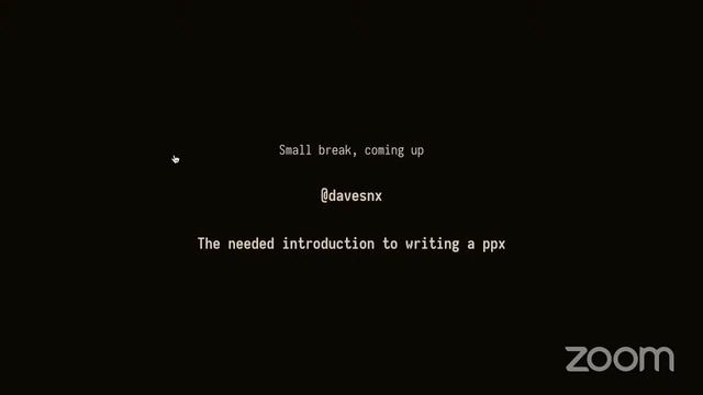 ReasonML Meetup: OCaml on the BEAM & The needed introduction to writing a ppx