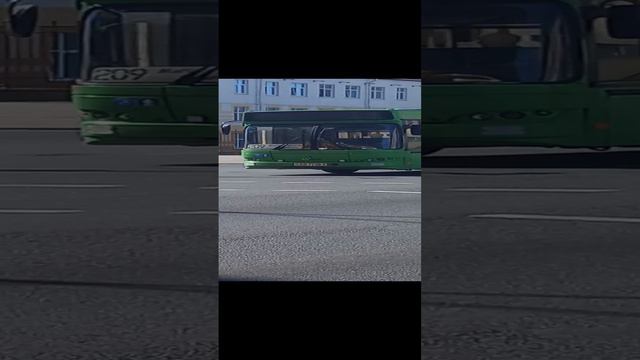 Автобус Могилёва МАЗ 103.465 АВ 7239-6 Маршрут 209