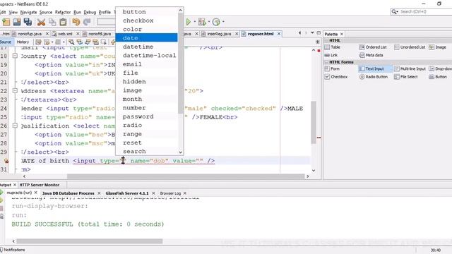 Enterprise Java Tutorial: Create a registration servlet in Java using JDBC
