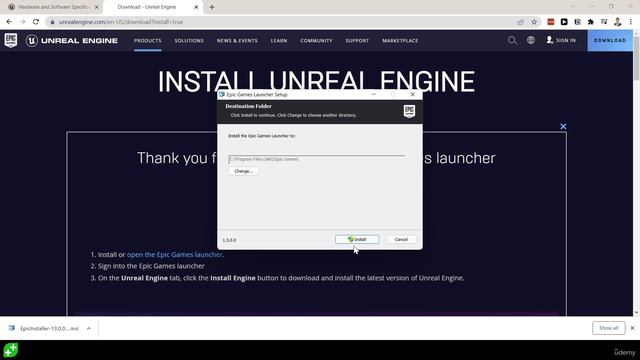 3 - Installing Unreal Engine