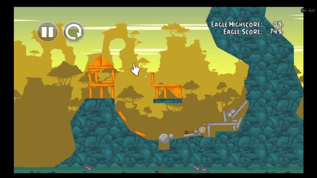 Angry Birds Trilogy || Bad Piggies Mighty Eagle (Not 100%) || 30 FPS