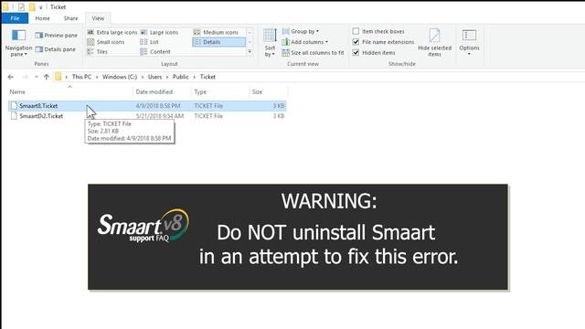 Smaart Support - How to Resolve Error 523