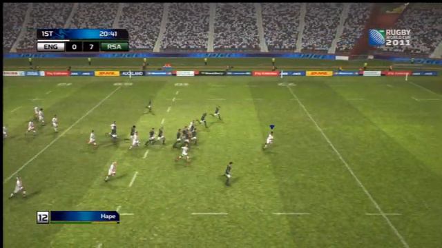 Rugby World Cup 2011 gameplay (PS3)