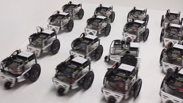 Wireless Control of 20 cyber:bots from a single Micro:bit using Python