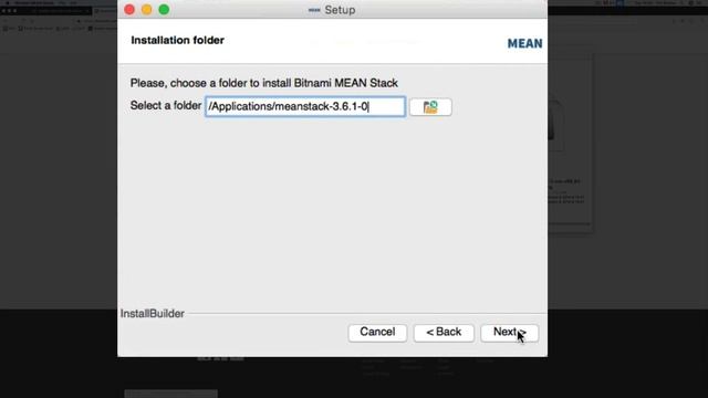 Installing MEAN Stack Bitnami 2018