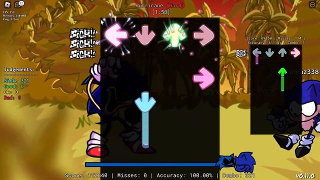 Hurricane (Cloud - Left Side) 100% PFC - MMM Roblox