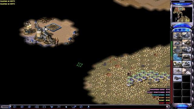 Red Alert 2: Reborn 2.2 [MOD] - 3x5 people VS AI | Snoop, Rocker47,  RopeR