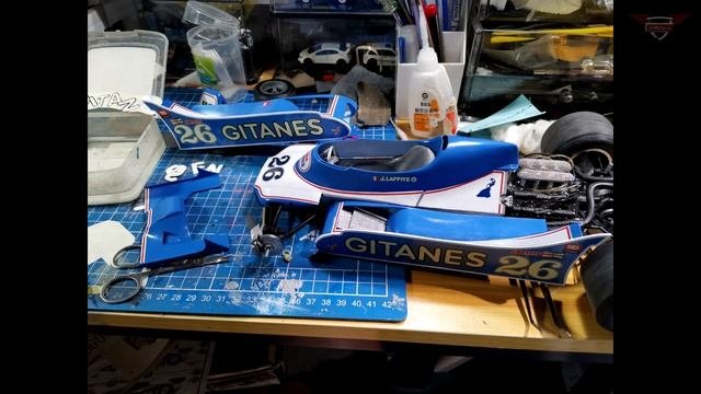 Ligier JS 11 Heller 1:12 Scale Model Kit