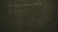 O Level Math / High School - Sets
