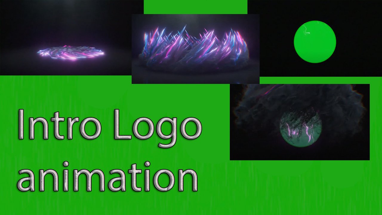 Epic Intro Logo animation green screen Template No copyright #2