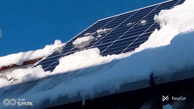 Теперь солнечные панели работают на всю мощ 