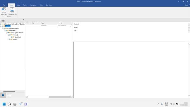 Stellar Converter for MBOX - MBOX to PST Converter