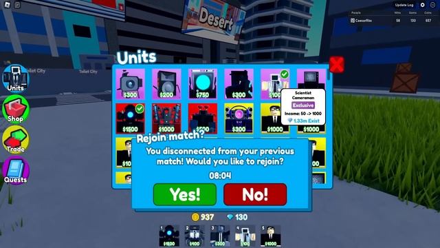 ✨Играю ТОЛЬКО ОДНИМ ЮНИТОМ КАЖДОГО ВИДА в Toilet Tower Defense!