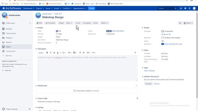 Tasktop Hub Demo - Broadcom Clarity PPM to Atlassian Jira