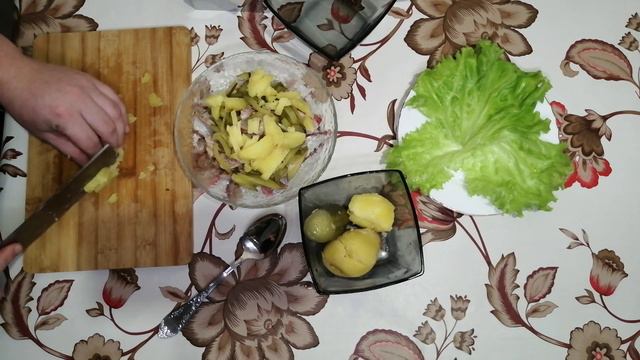 Салат из мяса