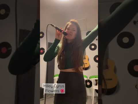 Miley Cyrus flowers  cover