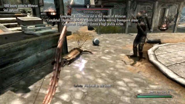 Vampire radiant quest - Public Execution - Skyrim