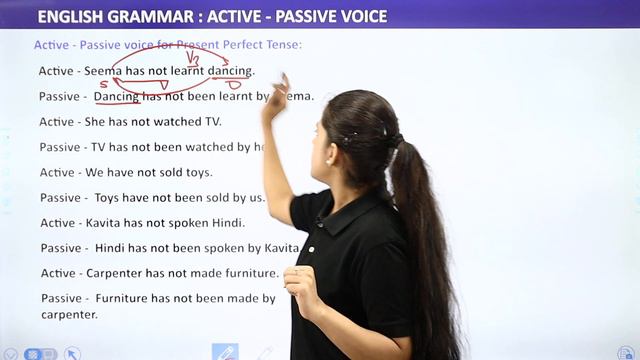 Active-Passive Voice For Present Perfect Tense Active-Passive Voice | Class 10 Eng Grammar 2022-23
