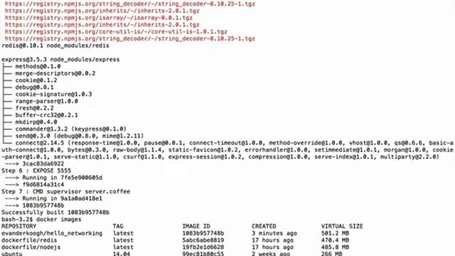 Docker networking demo