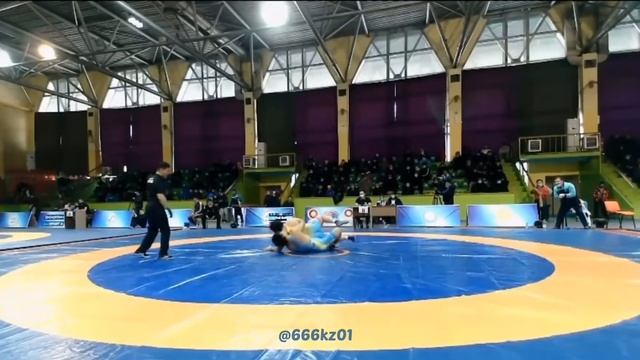Серик Бакытханов - Мамед Ибрагимов, Чемпионат Казахстана 2020 по вольной борьбе, 10-0