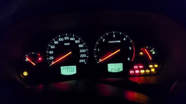 Volvo V40 1.9D Cold Start