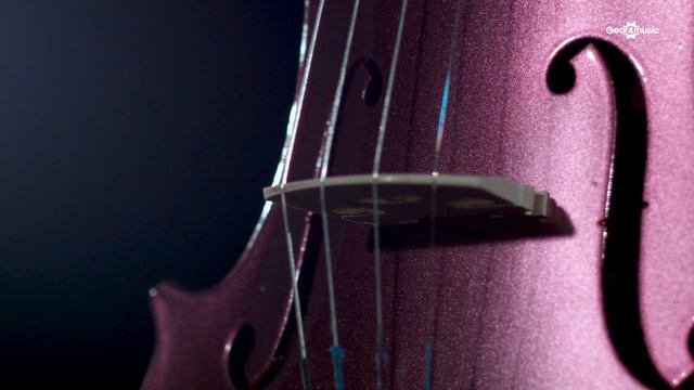 Student 4/4 Violin By Gear4music, Purple Sparkle | Gear4music