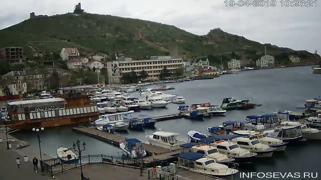 Балаклава, набережная Назукина.19 апреля 2019 года