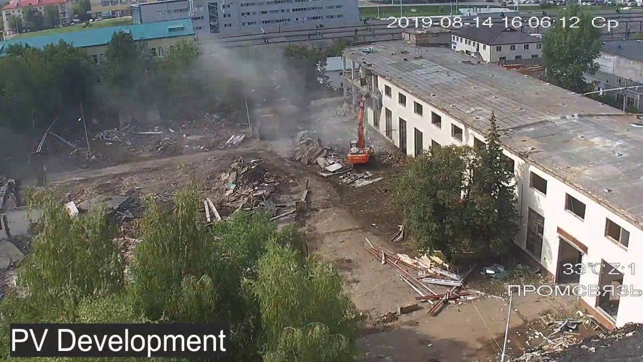 Этап реновации Промсвязь - Демонтаж.