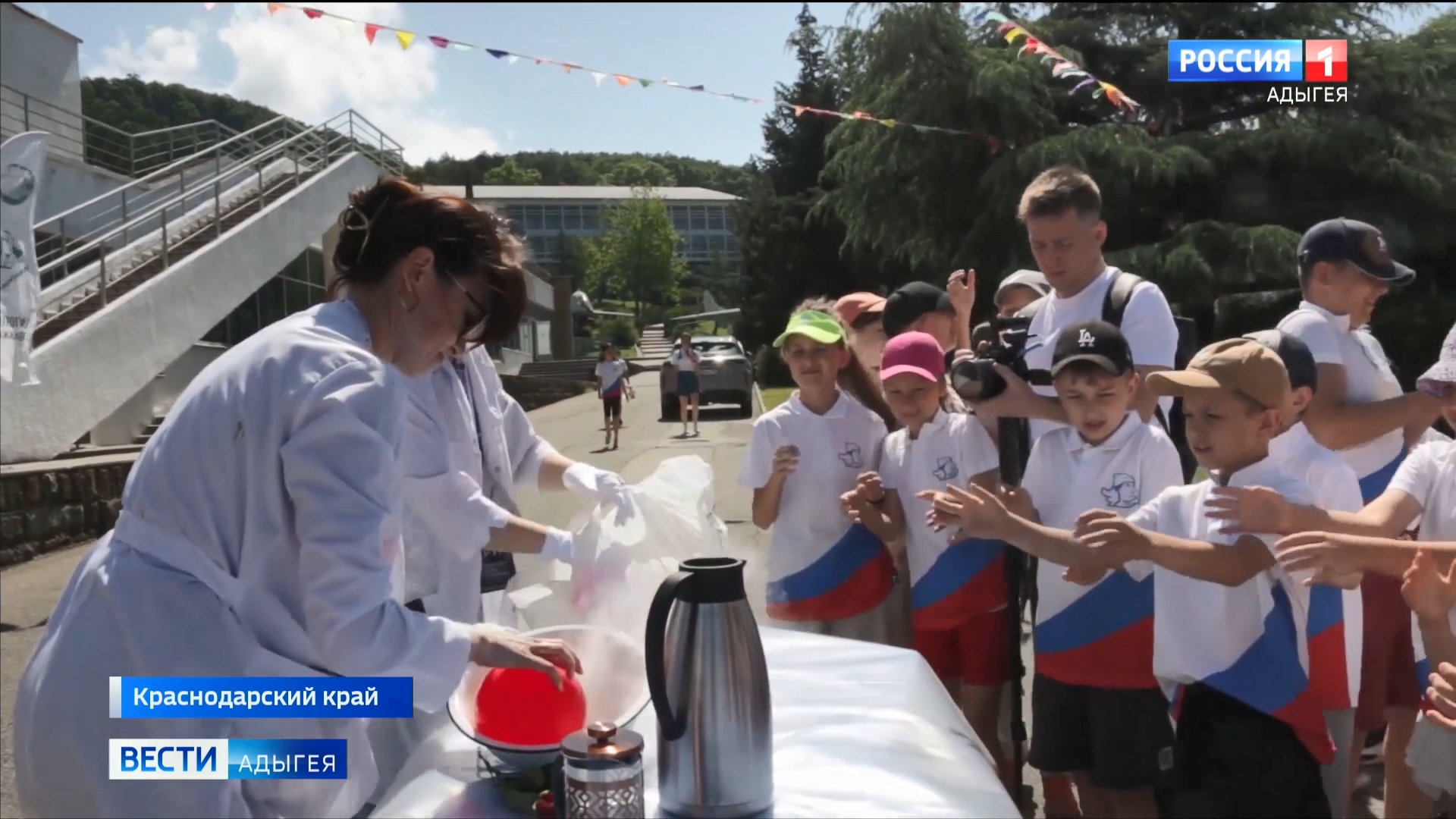 Во всероссийском детском центре "Орленок" стартовал цикл фестивалей проекта АГУ "Наука Вокруг"