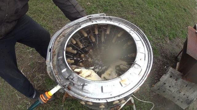 Перосъёмная машинка своими руками в работе