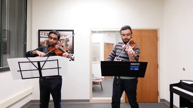 Mozart: Duo for Violin and Viola No. 1, 3rd Movement - Karthik Ramanathan & Farid Ishkinyaev