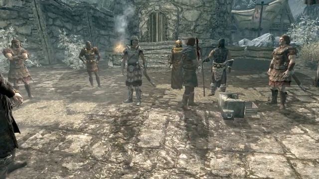 Играем в Skyrim Часть 2