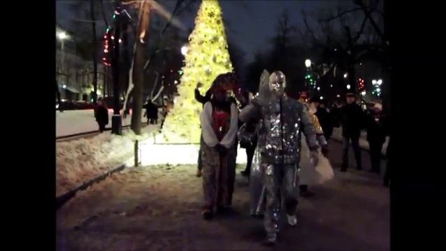 Новый Год 2019. Центр Москвы.