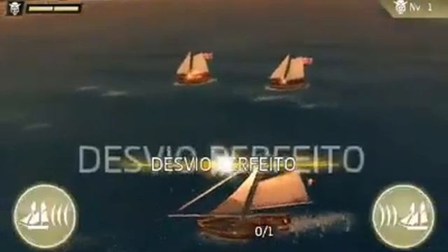 Assassins creed pirates : gameplay do inicio