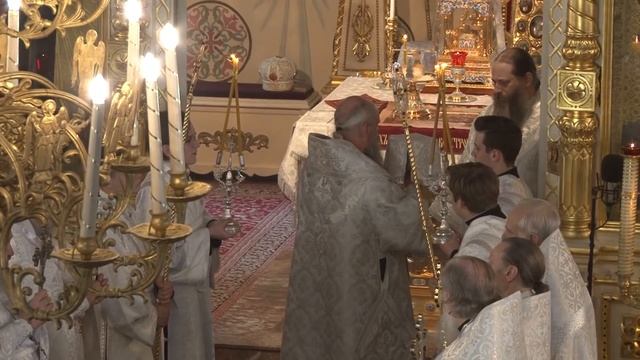 Владыка Никодим в главном соборе города совершил Божественную литургию по случаю Вознесения Господн