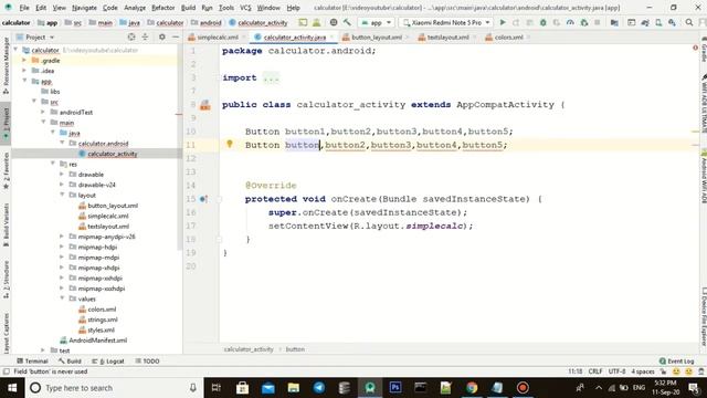 How to create Simple Calculator in Android Studio | create a calculator Application