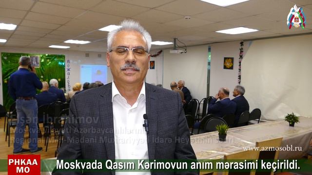 Moskvada Qasım Kərimovun anım mərasimi keçirildi.