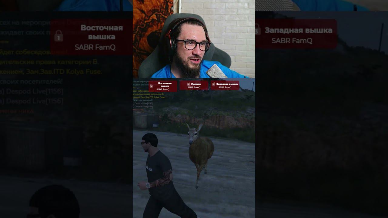 ЗНАКОМСТВО С ОЛЕНИХОЙ #gta #gta5 #gtarp #gtaonline #gta5rp #shorst #gaming  #despodlive