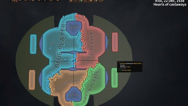 Observe hoi4 - Duel Map Battle Roayle Timelapse