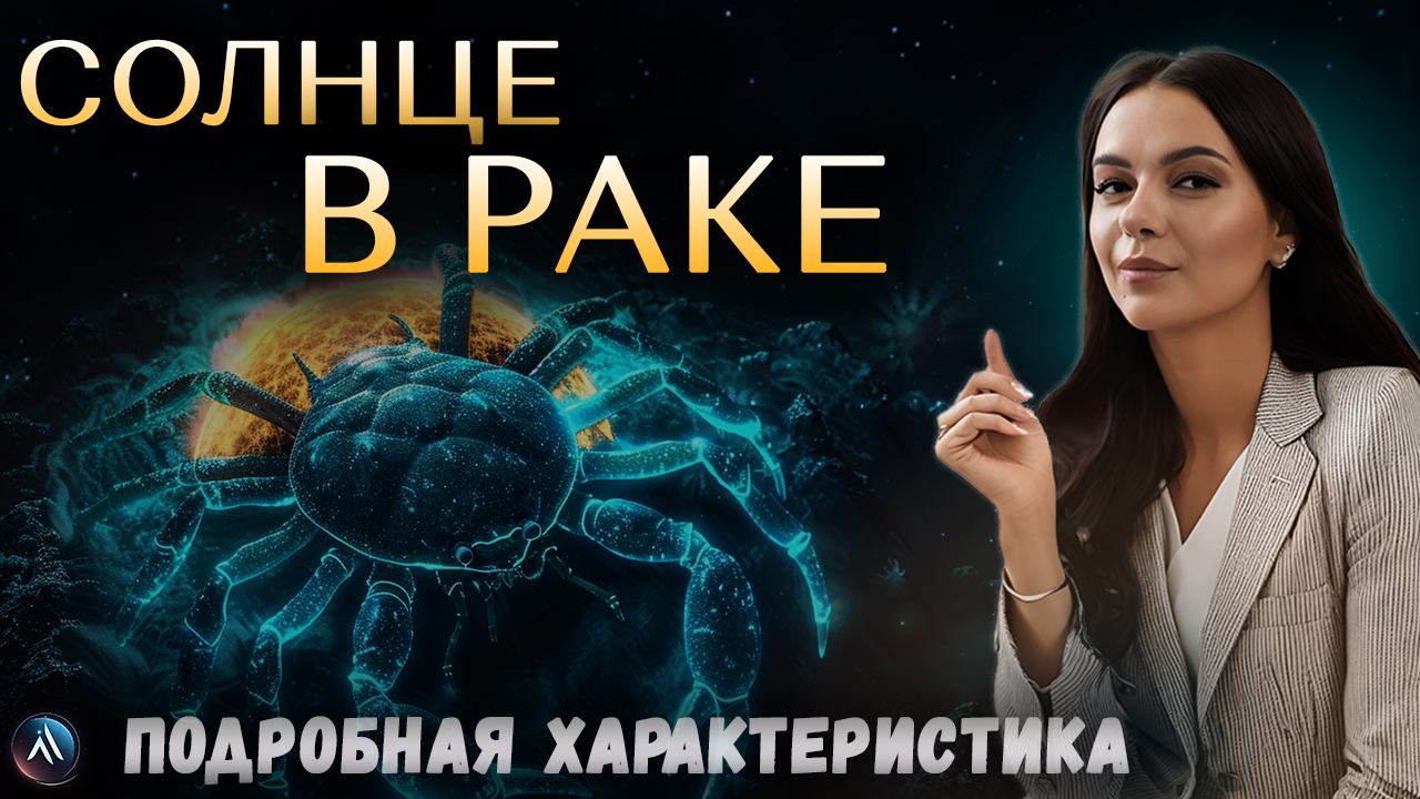 СОЛНЦЕ в РАКЕ. Значение и функции. Подробная описательная характеристика.