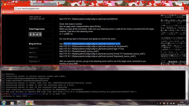 phpMyAdmin Prior to 3.3.10.2 and 3.4.3.1 Multiple Remote Vulnerabilities